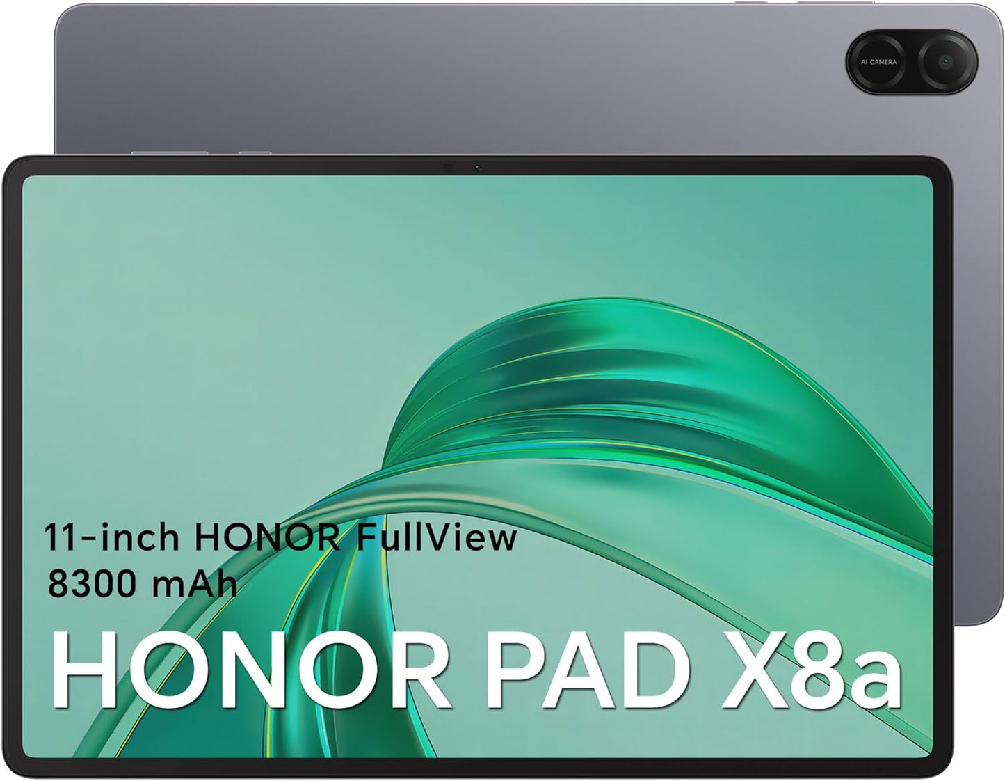 HONOR Pad X8a 11 Pollici 90Hz Eye Protection Display 4GB/128GB WIFI 8300mAh Batteria Tablet, 4 Altoparlanti, Android 14, Space Gray [Versione italiana]